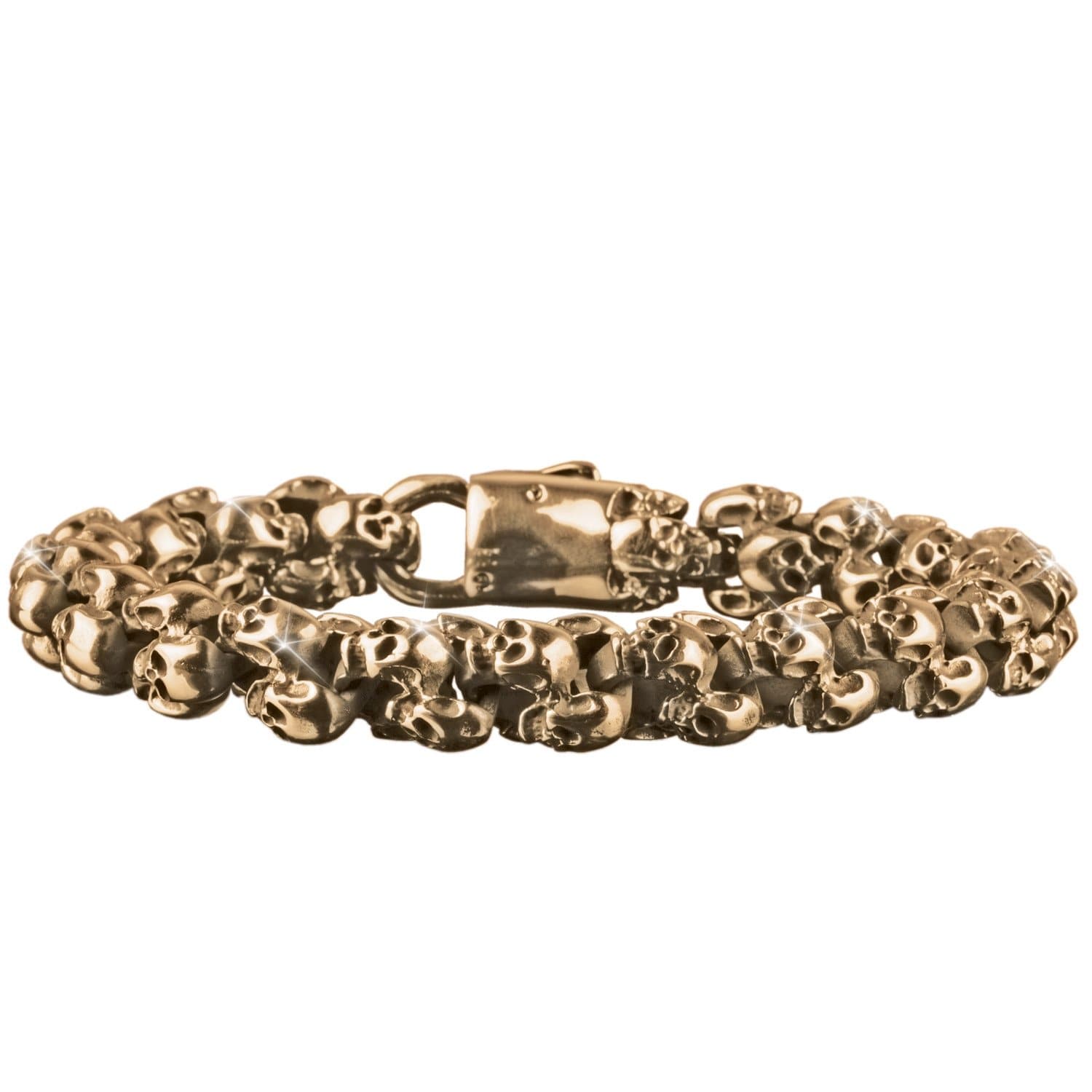 Skull Dynamite Gold Bracelet
