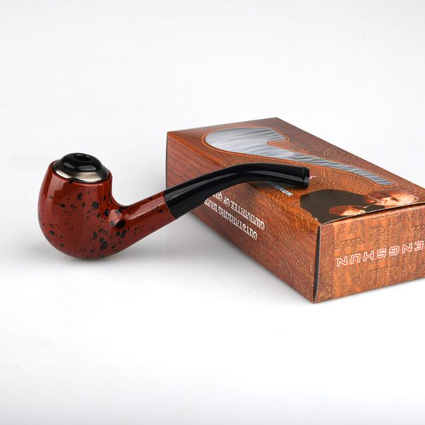 smoke accessory tobacco pipes shisha vape pen Iron pot pipe Double purpose pipe curved circulation filter 65g
