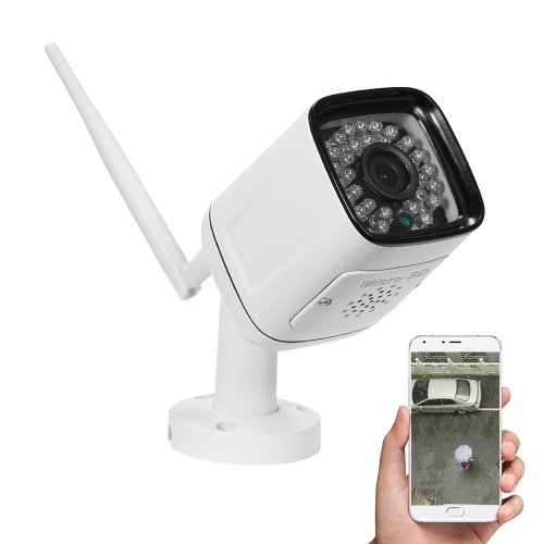720P HD Bullet WIFI cámara 1.0MP 30pcs luces infrarrojas LED Cámara IP inalámbrica