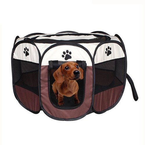 Detachable Foldable Octagonal Pet Fence Tent