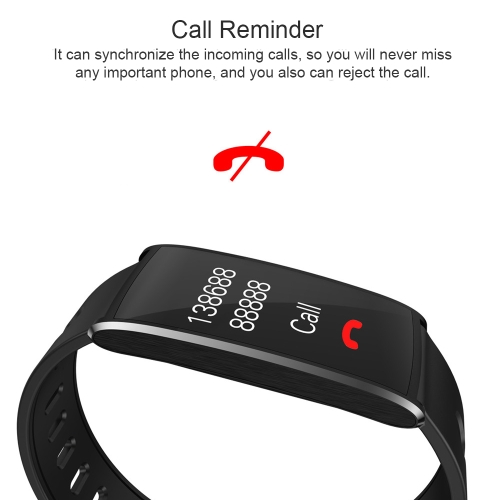 Multi-functional IP67 Waterproof Fitness Activity Tracker Smart Bracelet with Touch Screen 0.96