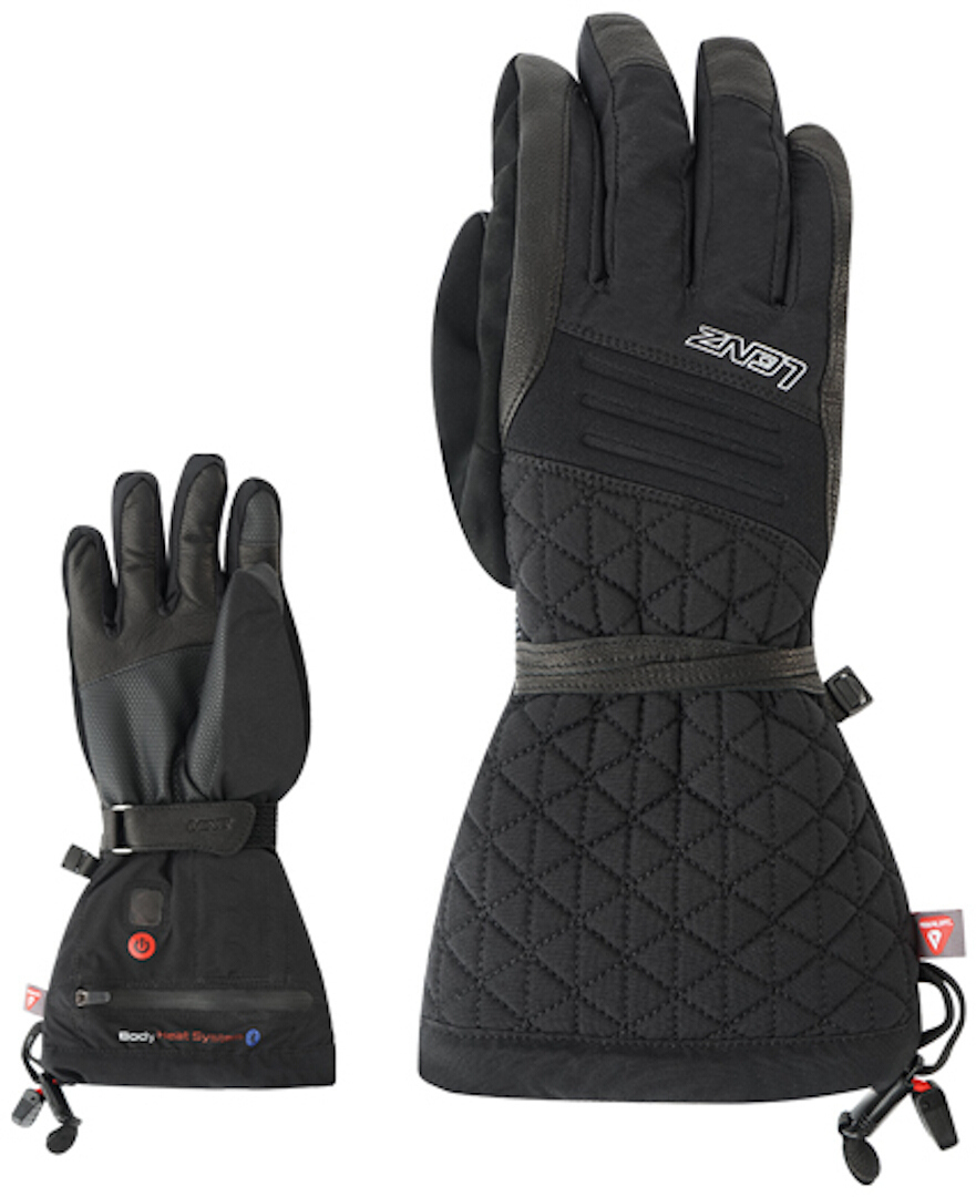 Lenz 4.0 Heatable Ladies Gloves Gants pour dames réchauffer Noir S