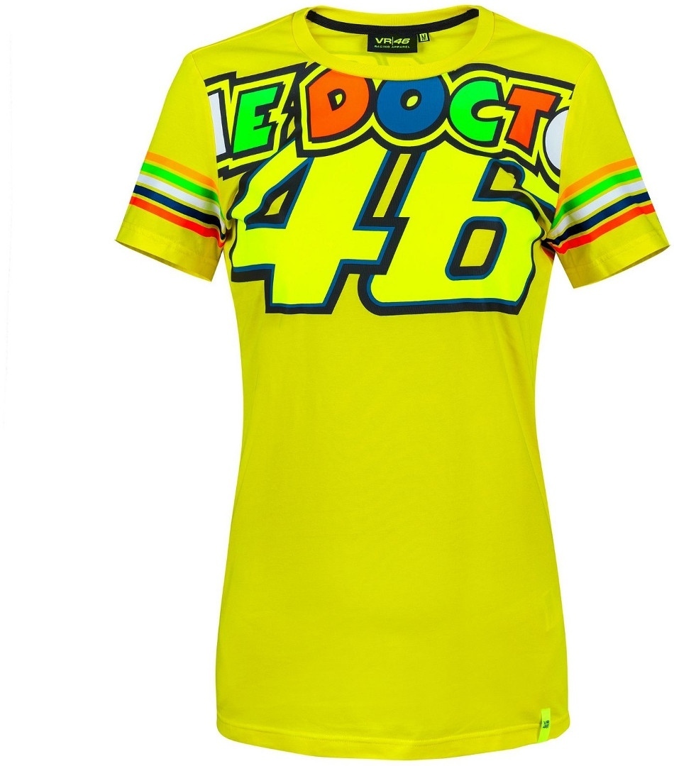 VR46 The Doctor 46 T-Shirt femmes Jaune XS