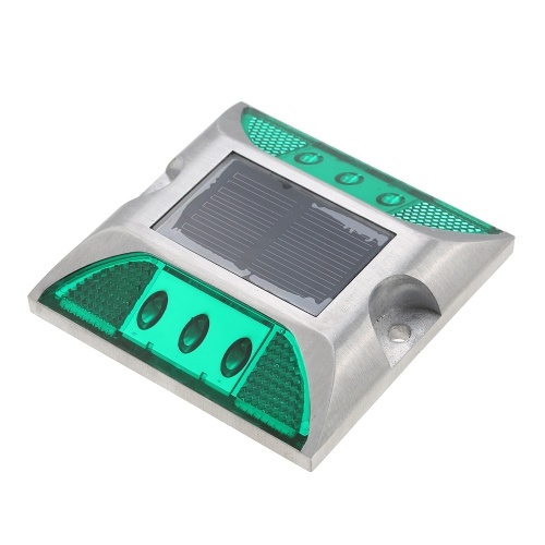 2.5V 2W 6 LEDs Solar Powered Energy Driveway Lamp