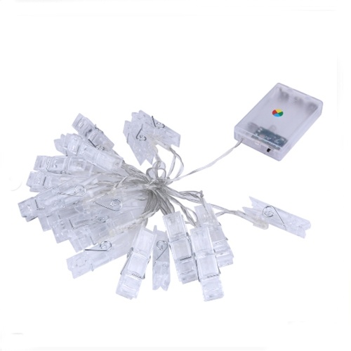 BZ164 20 LED clair support de batterie décoration intérieure