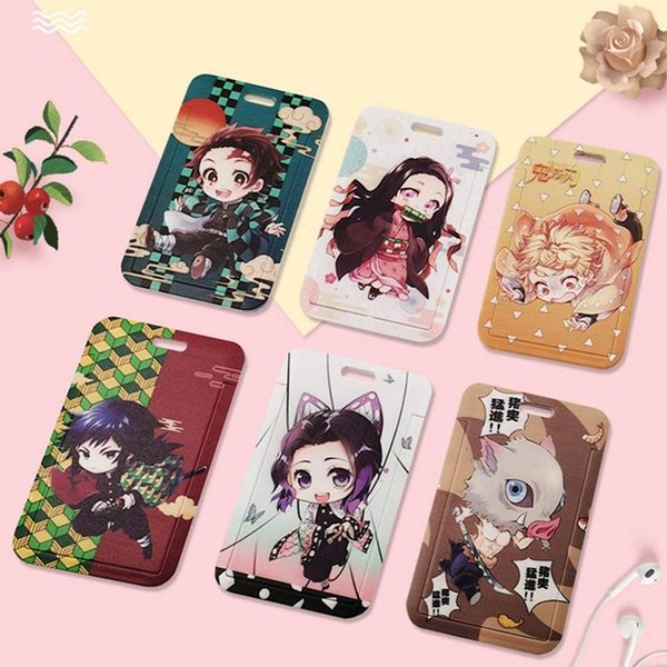 Cell Phone Straps & Charms Demon Slayer Kimetsu No Yaiba Accessory Safety Breakaway Mobile USB ID Holder Key Strap Neck Lanyard