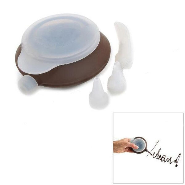 Kettle Shape Silicone Pen Non-stick Cake Decorating Tools Baking Decoration Tool