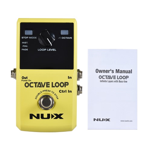 NUX OCTAVE LOOP Guitar Loop Pedal