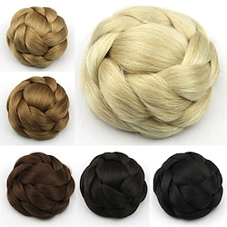 chignons Hair Bun Clip In Synthetic Hair Hair Piece Hair Extension Straight Party Party / Evening Daily Wear A1 A2 A3 Lightinthebox