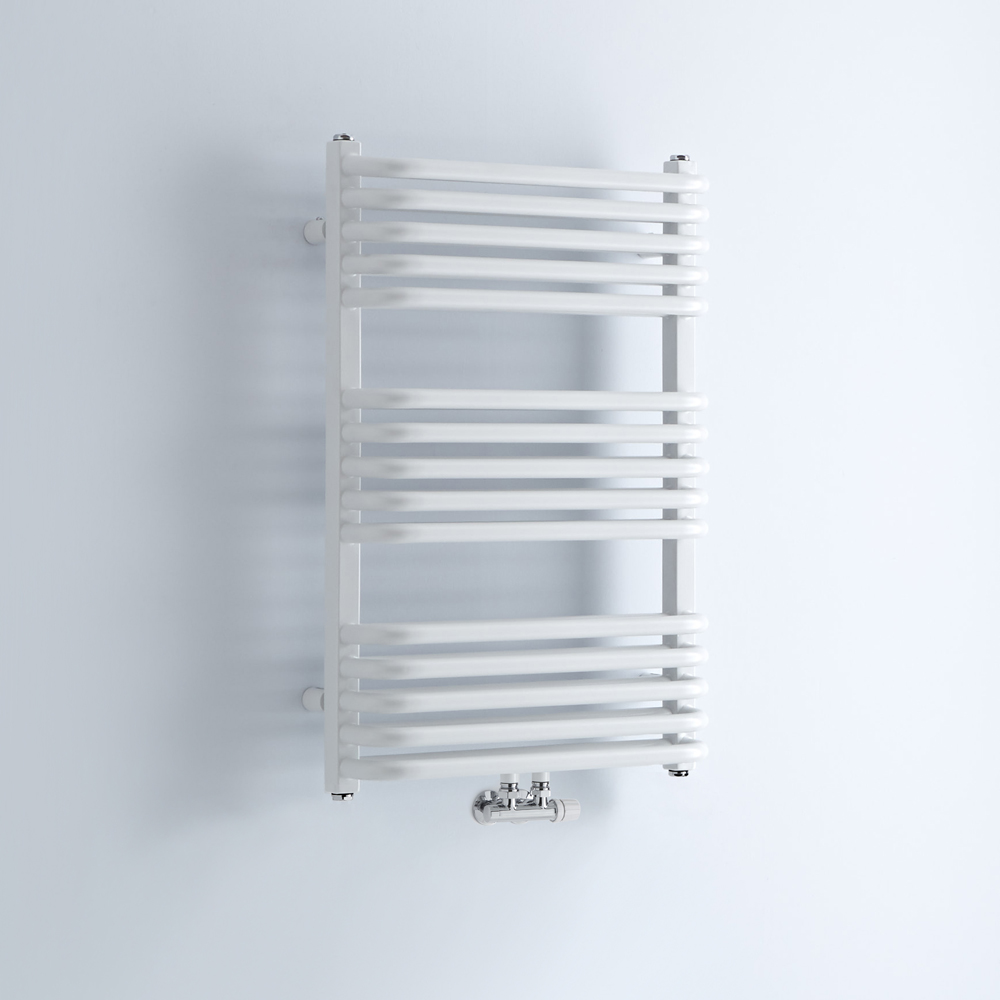 Radiador Toallero - Curvo - Blanco - 736mm x 500mm - 739  Vatios - Arch