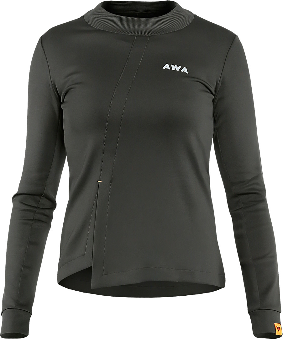 Dainese Awa Black Maillot de toison douce de dames Noir L