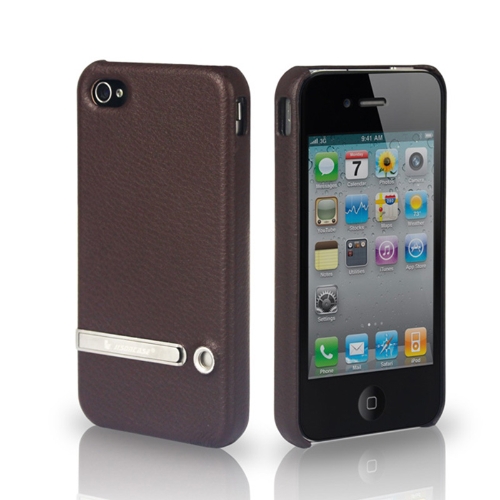 Jisoncase Stand caso cubrir para iPhone 4/4S