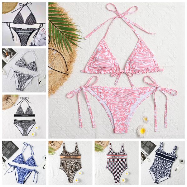 Designer Swimsuit Fashion Mix Styles Women Textile Swimming Costume Bikini Summer Set Swimwear Bathers Suit Multicolors Bathing Suits Wind Trunks OEM D