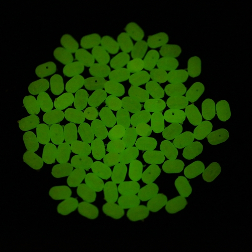 100PCS Fishing Beads Luminous Fishing Round Beads Hard Beads Sets Fishing Lures Hard Lures Fishing Tackle Set