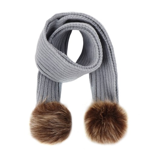 Écharpe tricotée chaude d'hiver