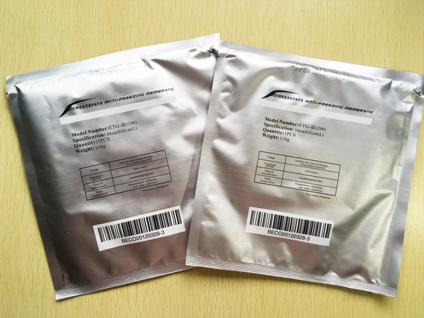 Cryolipolysis Anti Freeze Membrane Anti Freezing Antifreeze Membrane For Slimming Freezefats Gel Pad Size 22cm*24cm 27*30cm 34*42cm Cryotherapy Machine