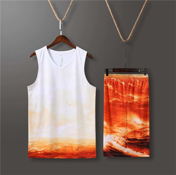 NS0077 Basketball Short Sport Wears Athletic Outdoor Apparel College Jersey