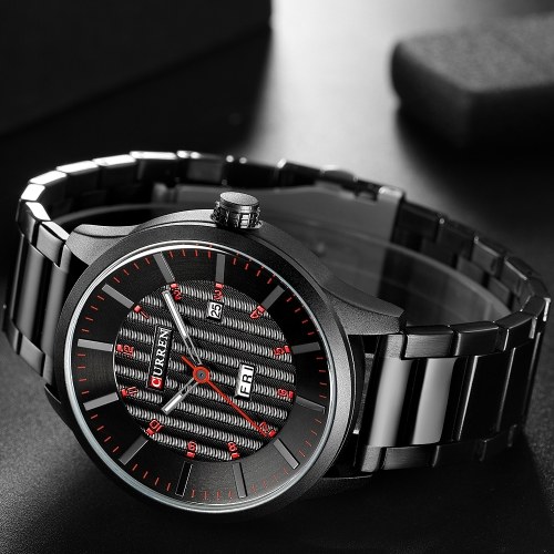 Reloj de pulsera de cuarzo de la marca CURREN 8316 para hombres.