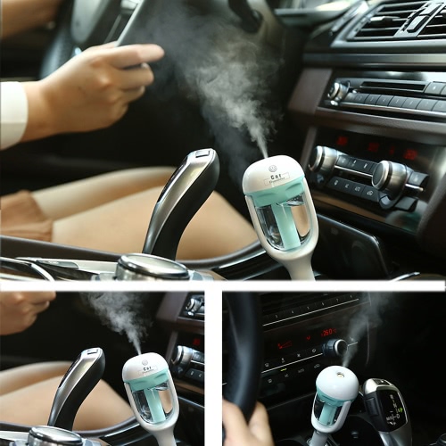 DC 12V Car Humidifier Air Purifier Aroma Diffuser