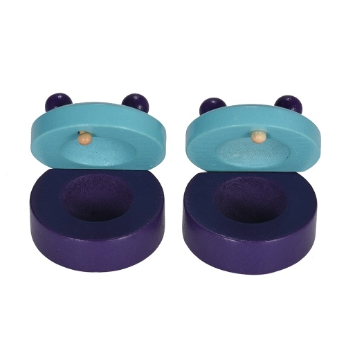Wooden Percussion Instruments Musical Toys Set Including Tambourine Maracas Castanets harmonica for Kids Children Toddlers