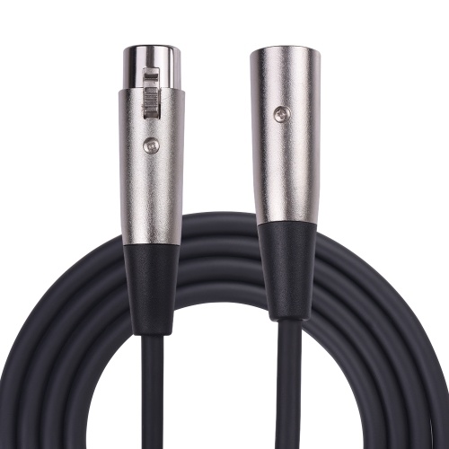 Enchufes rectos XLR macho a hembra Cable Cable