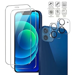 [Pack 22] Téléphoner Protection Écran  Protecteur D'objectif D'appareil Photo Pour Apple iPhone 14 Pro Max Plus 13 12 11 Mini X XR XS 8 7 Verre Trempé Haute Définition (HD) Accessoire de Téléphone miniinthebox