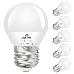 12pcs 6W LED Globe Light Bulb 600lm E27 E26 G45 20 LED Beads SMD 2835 60W Halogen Equivalent Warm Cold White 110-240V Lightinthebox