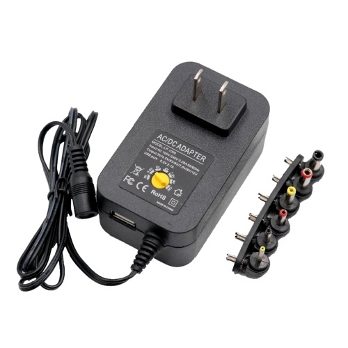 3V 4.5V 5V 6V 7.5V 9V 12V 2A 2.5A adaptateur ca / cc adaptateur secteur universel réglable 30W