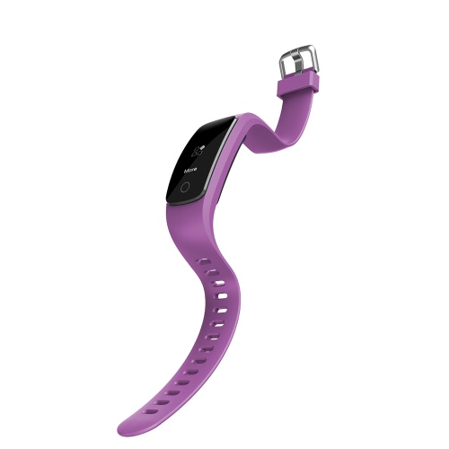 OLED prueba de agua BT4.0 banda de muñeca inteligente 0.96 "pantalla táctil pulsera inteligente Fitness Tracker frecuencia cardíaca podómetro monitor de sueño de alarma para IOS 7.1 y Android 4.4 o superior