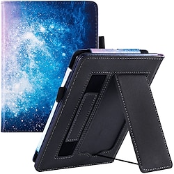 Kindle Paperwhite Signature Edition Case (6.8 inch11th Generation 2021 Released Only) with Stand/Hand Strap and Auto Sleep/Wake PU Leather Lightinthebox