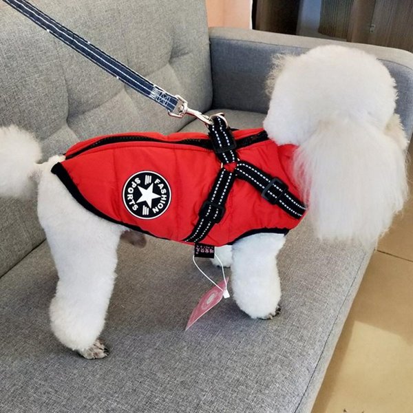 Dog Apparel Cute Hoodie Winter Warm Pet Clothes For Dogs Coat Waterproof Fabric Hoodies Small Medium Puppy Yorkshire Outfit