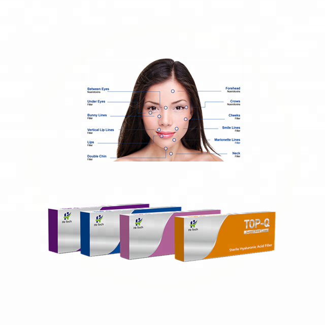 Buy 1CC TOP-Q hyaluronic acid syringe Injectable Dermal filler