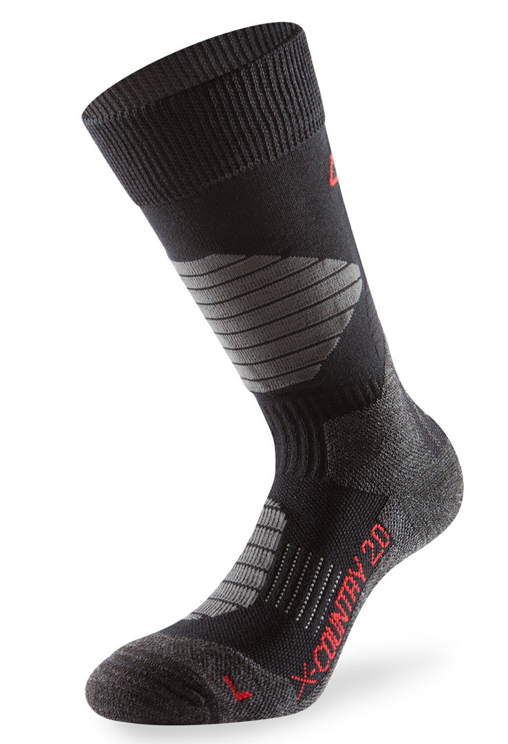 Lenz X Country 2.0 Socks Chaussettes Noir Gris 42 43 44