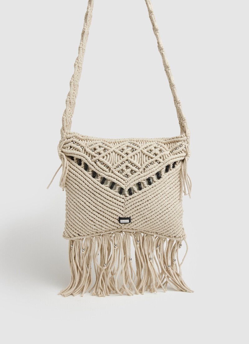 MACRAMÉ CROSSBODY BAG
