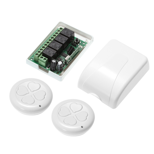 433Mhz DC 12V 4CH Wireless Remote Control Switch