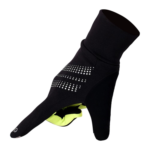 AONIJIE Outdoor Sports Men Women Gloves Warm Windproof Cycling Running Hiking Motorcycle Full Finger Touch Screen Gloves