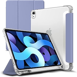 Tablet Case Cover For Apple iPad Air 5th 4th 10.9 iPad 9th 8th 7th 10.2'' iPad Pro 3rd 11'' iPad Pro 2nd 11'' iPad Pro 1st 11'' 2022 2021 2020 2019 2018 Portable Pencil Holder Trifold Stand Solid Lightinthebox