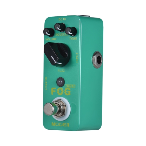 MOOER FOG Bass Fuzz Guitar Effect Pedal True Bypass Full Metal Shell