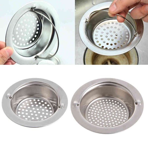 Soap Waste Plug Drain Stopper Filter Man Rvs 9 Cm