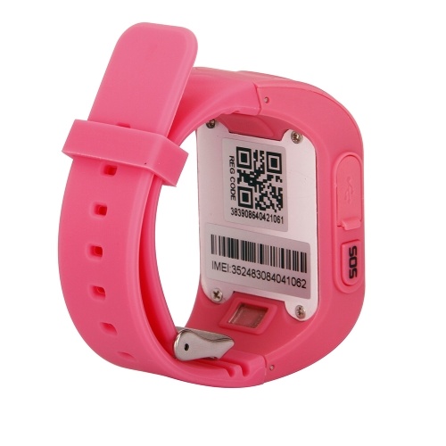 Pantalla LCD de 0.96 pulgadas Niños Smart Watch Phone para niñas Niños Regalos para niños Localizador de localización LBS Localización en tiempo real Smartwatch con ranura para tarjeta SIM Monitor remoto Llamada SOS Alarm Adecuado para iOS Android Smartph
