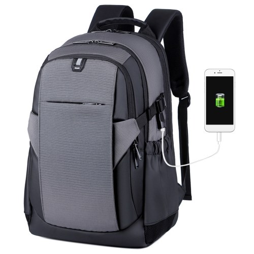 Sac à dos pour ordinateur portable résistant à l'eau sac de voyage d'affaires avec Port de charge USB Anti-vol collège école ordinateur sac à dos voyage décontracté randonnée sac à dos 17 pouces ordinateur