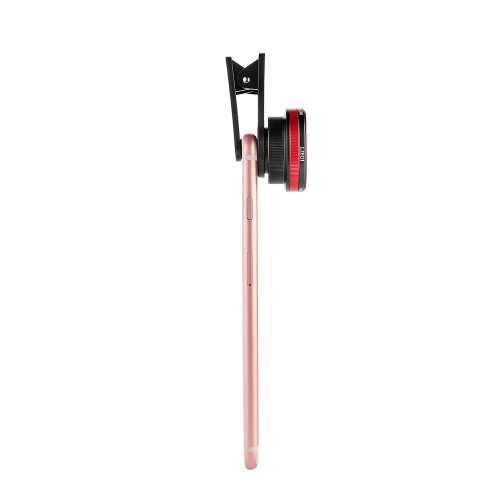 LIEQI LQ-031 2 in 1 Clip-on Optical Glass Lens HD 0.6X Wide-angle Lens for iPhone 7 7 Plus 6 Plus 6S Plus iPad mini Air Samsung Note 7   S6 S7 S7 edge Smartphone Tablet