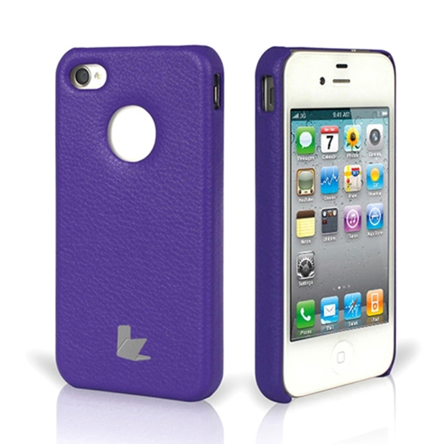 Jisoncase caso protectora cubierta trasera para iPhone 4 4S