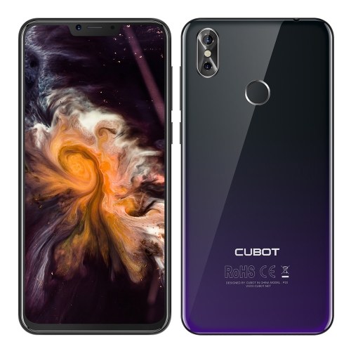 Cubot P20 Mobile Phone 4GB 64GB 6.18 pulgadas Notch 19: 9 pantalla