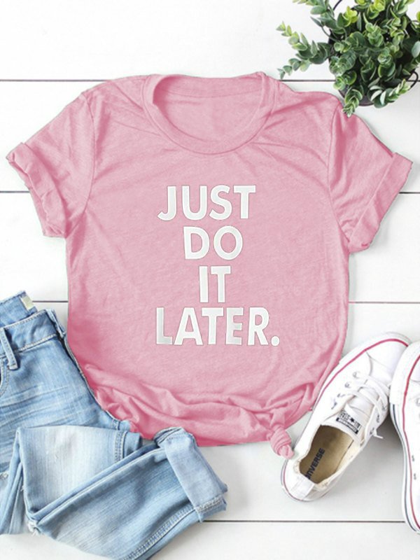 Casual Short Sleeve T-Shirts - Noracora