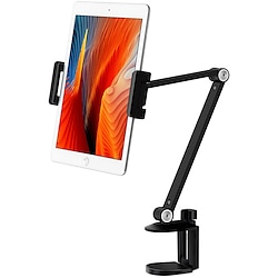 support de téléphone Support de tablette Type de boucle Pliable Ajustable Support de téléphone pour Bureau Tête de lit Compatible avec Tablette Tous les téléphones portables Accessoire de Téléphone miniinthebox