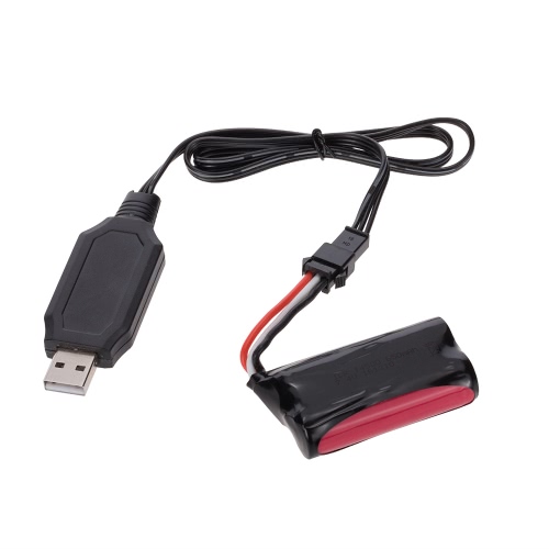 Original SUBOTECH 7.4V 650mAh Li-lon Batería con cargador USB para SUBOTECH BG1510 BG1511 RC Coche