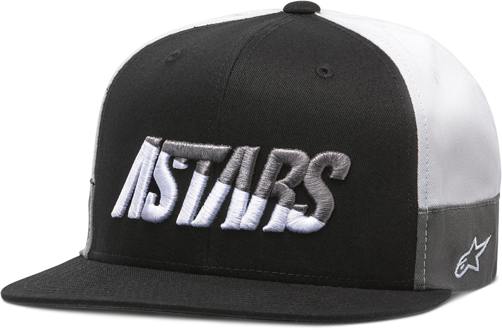Alpinestars Faster Tapa Negro Gris Blanco un tamaño