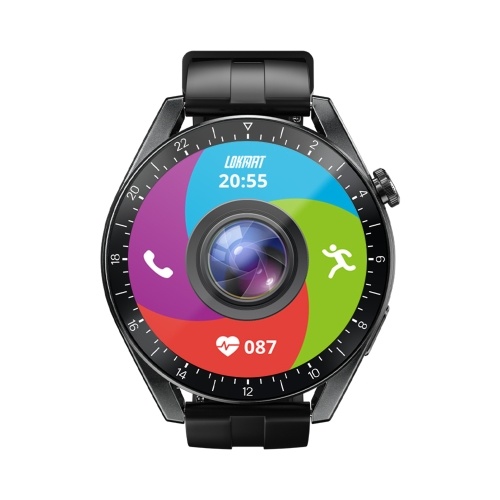 LOKMAT APPLLP 9 1.43-inch 400x400px Full-touch écran montre intelligente