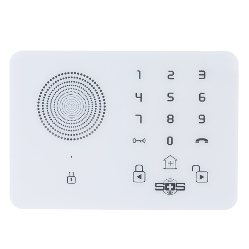 Wireless GSM SMS Home Security Alarm System with Touch Panel SOS for Elderly Care Android Phone Control K7